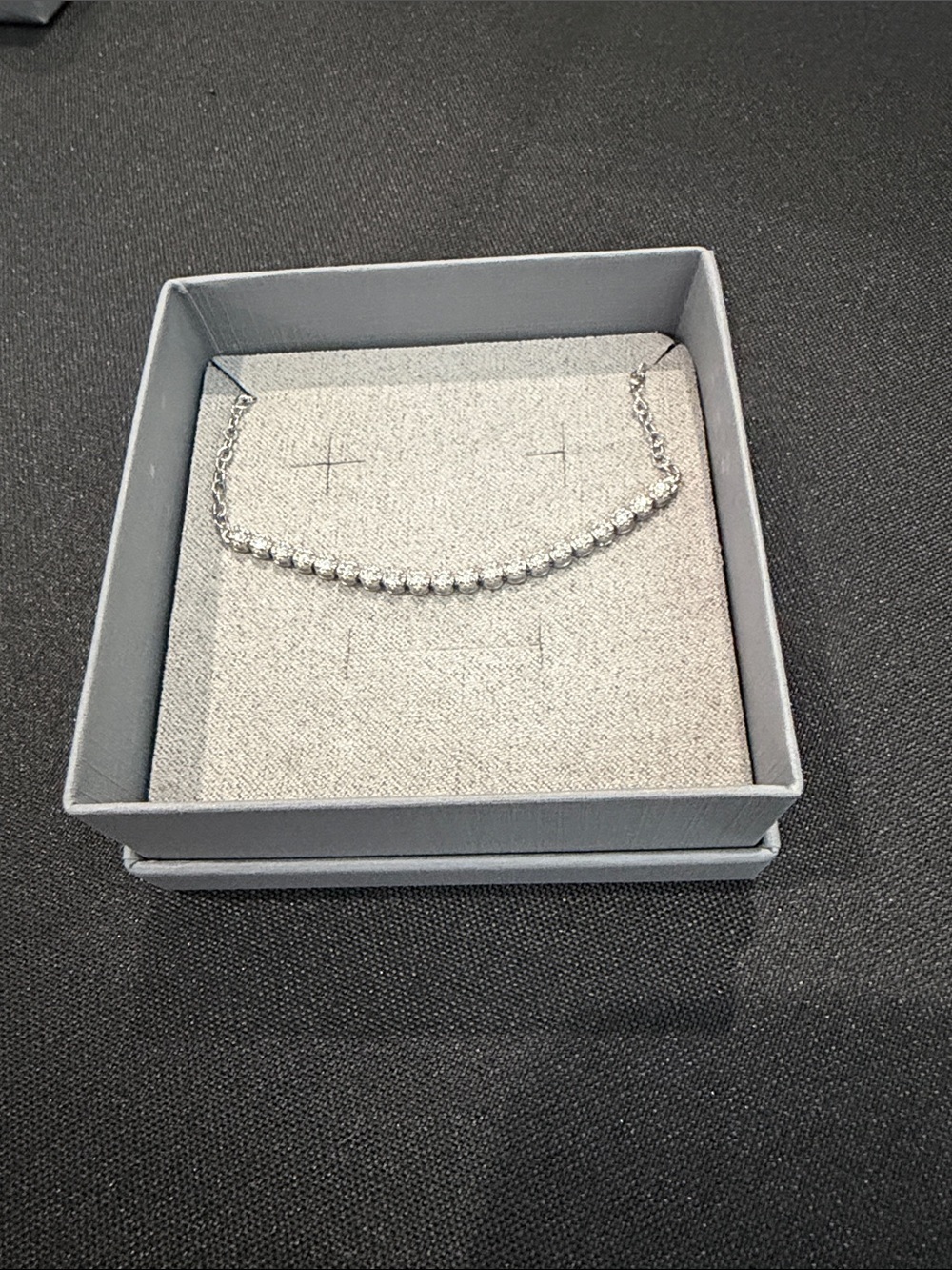 Sterling Silver Tennis Bracelet with Lab Grown Diamonds - Women Jewelry